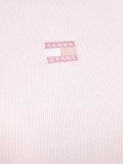 Tommy Jeans t-shirt damski kolor różowy DW0DW17881