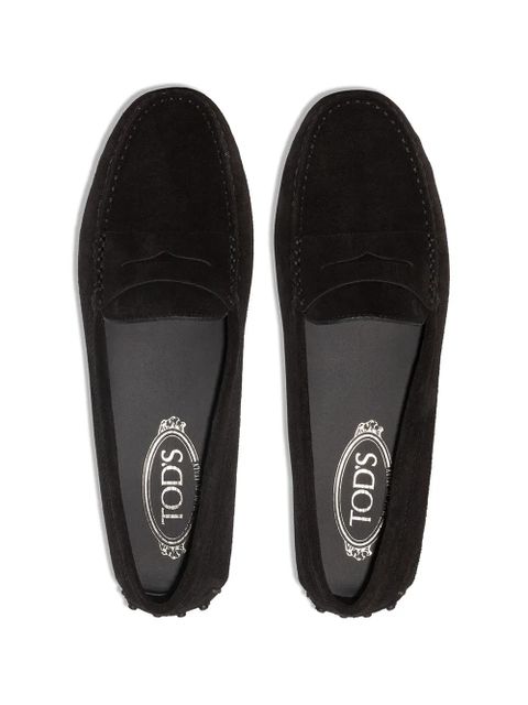 Tod's Moccasin suede loafers - Black