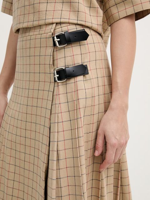 Barbour spódnica bawełniana Hollington