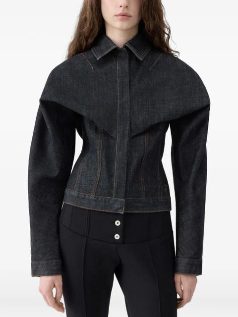 Jacquemus buttoned cotton jacket - Blue - zdjęcie produktu nr 2