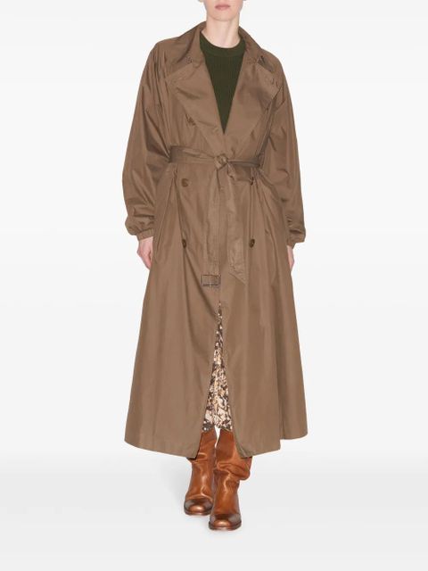 MARANT ÉTOILE Cacilda trench coat - Brown