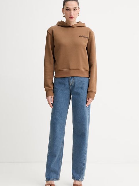 La Mania Bluza z kapturem damska z bawełną LIO - zdjęcie produktu nr 1