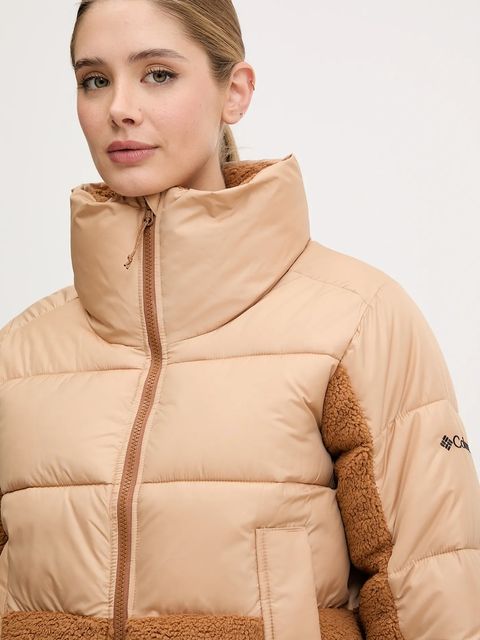 Columbia kurtka Leadbetter Point kolor brązowy zimowa 2085602