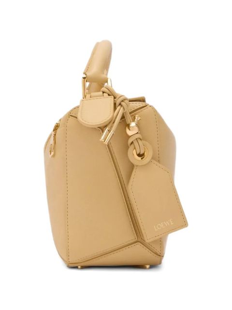 LOEWE small handle nappa leather tote bag - Neutrals