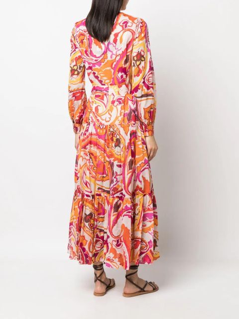 TWINSET abstract-print dress - Orange