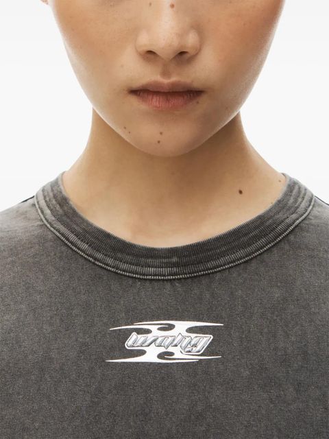 Alexander Wang Shrunken mini T-shirt dress - Grey