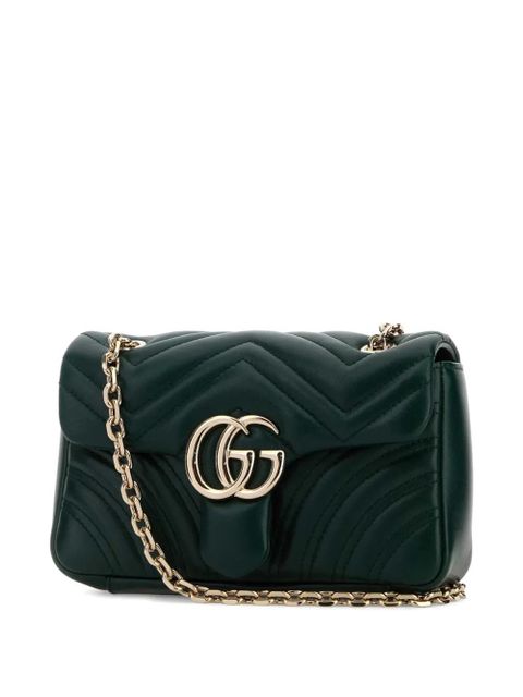 Gucci GG Marmont small shoulder bag - Green - zdjęcie produktu nr 2