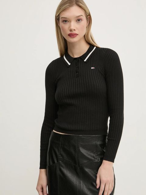 Tommy Jeans sweter z domieszką wełny - zdjęcie produktu nr 1