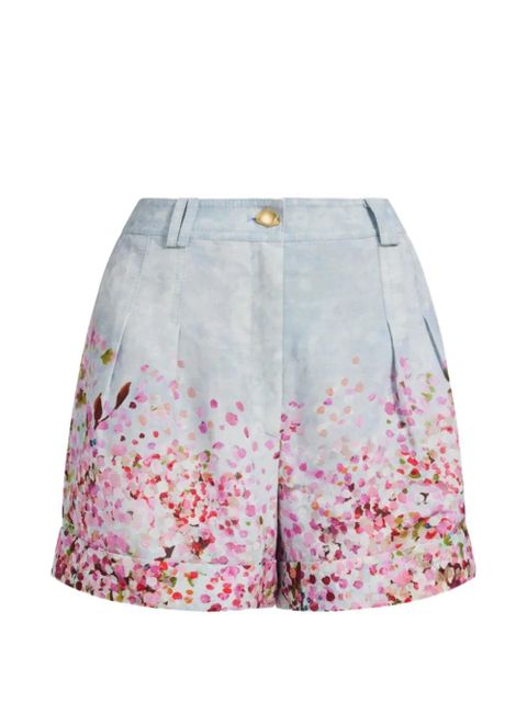 Aje fragments floral print shorts - Blue - zdjęcie produktu nr 1