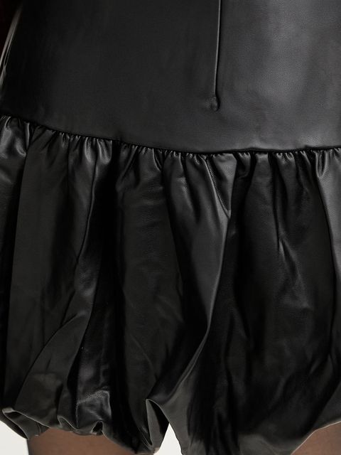 Morgan spódnica kolor czarny mini rozkloszowana JED