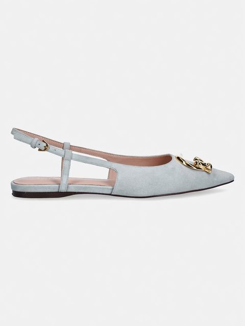 Coccinelle baleriny zamszowe - zdjęcie produktu nr 1