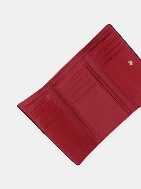 Liu Jo portfel damski kolor czarny AA6172 E1109