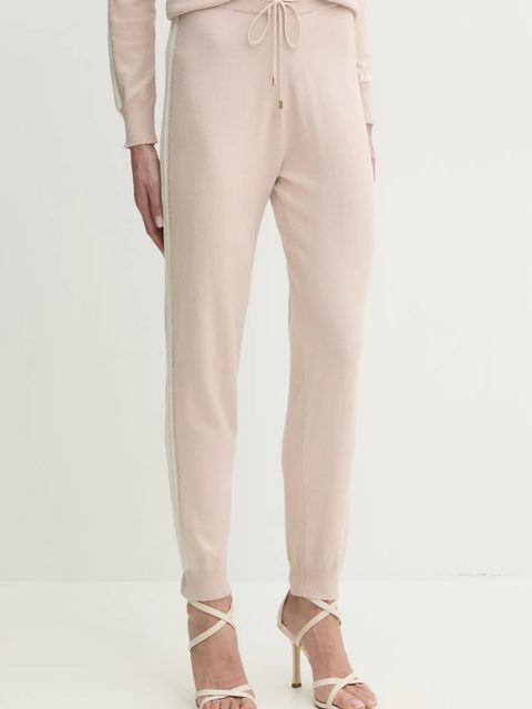 Liu Jo spodnie dresowe z domieszką wełny - zdjęcie produktu nr 1