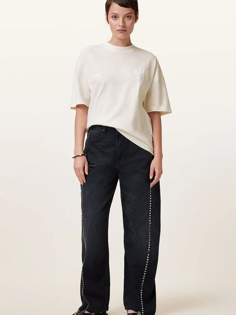 AllSaints t-shirt bawełniany ORLANDO ETTA