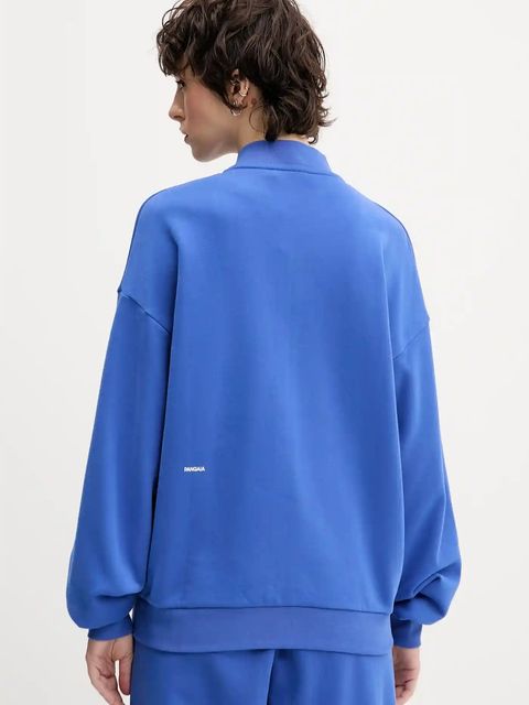 Pangaia kurtka Midweight Bomber Jacket kolor niebieski przejściowa 10002360