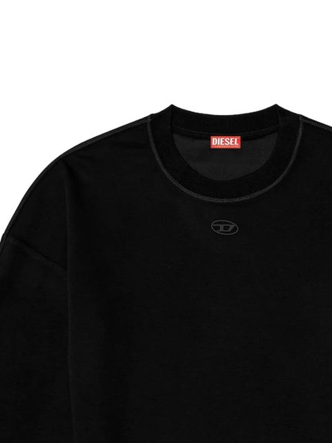 Diesel Blake-Utlt Oval D crop top - Black - zdjęcie produktu nr 2