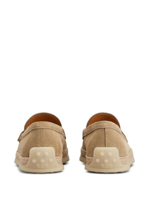 Tod's suede loafers - Neutrals
