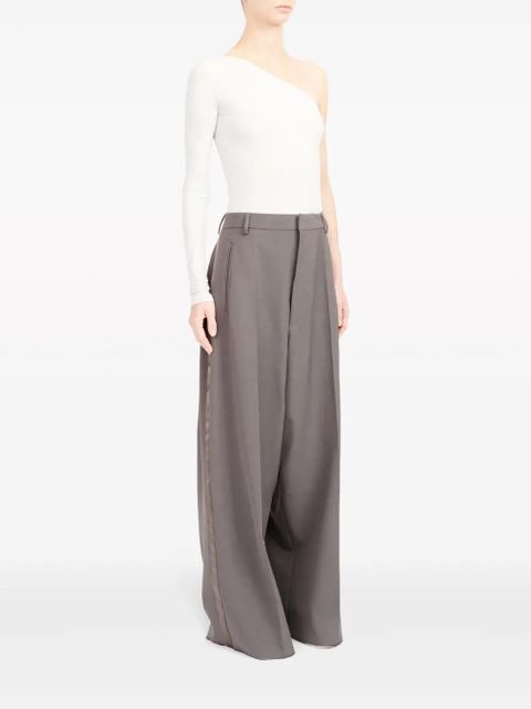 MM6 Maison Margiela wide-leg tailored trousers - Grey