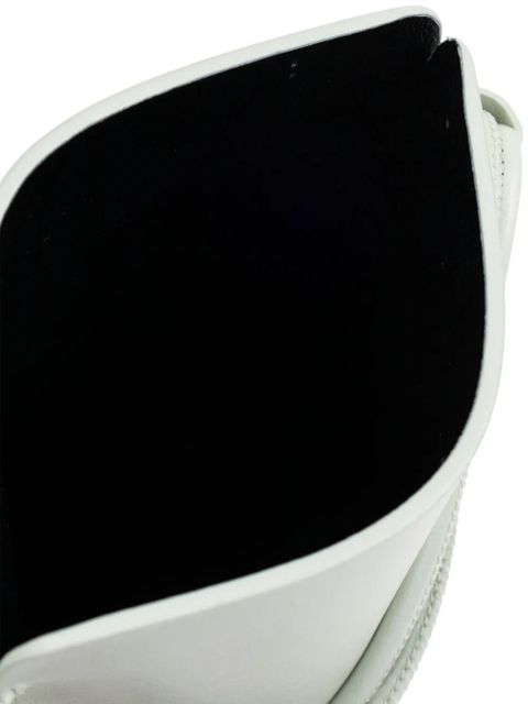 Jil Sander logo-stamp phone bag - Green