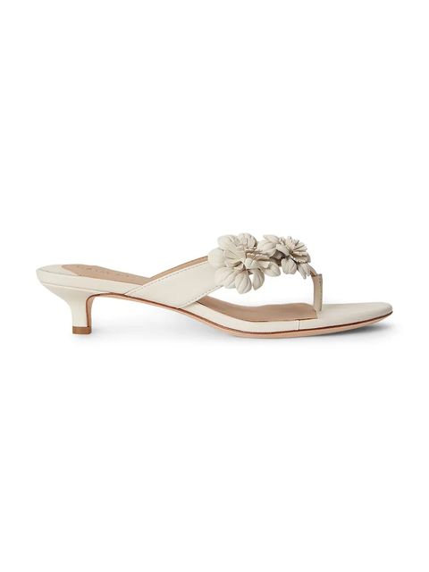 Lauren Ralph Lauren japonki damskie skórzane Frncsa Flwr - zdjęcie produktu nr 2