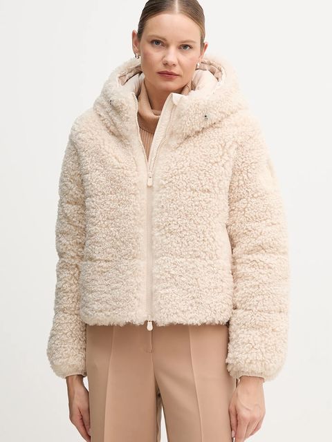 Save The Duck kurtka DADA kolor beżowy zimowa D32369W.CURL21 - zdjęcie produktu nr 1