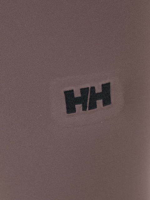 Helly Hansen legginsy sportowe Roam damskie kolor szary gładkie 63183