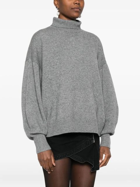 ISABEL MARANT Aspen roll-neck sweater - Grey