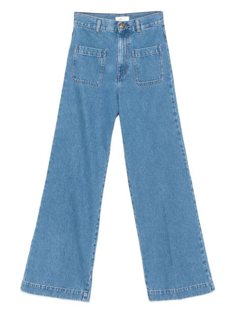 SANDRO pocket-detail jeans - Blue - zdjęcie produktu nr 1