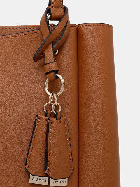 Guess torebka TALENT kolor brązowy HWNG96 69230
