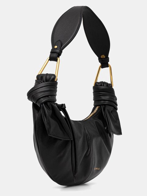 Coccinelle torebka skórzana FUROSHIKI kolor czarny E1 U1A 13 03 01