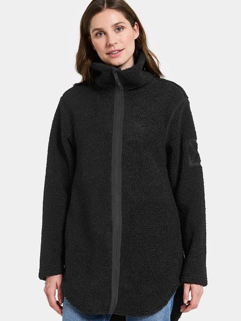 Didriksons bluza polarowa UMI damska kolor czarny gładka 505941 - zdjęcie produktu nr 1