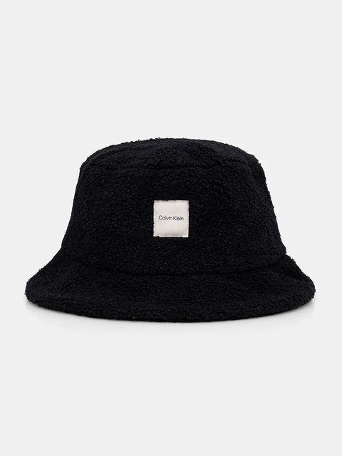 Calvin Klein kapelusz kolor czarny LV04F5055G - zdjęcie produktu nr 1