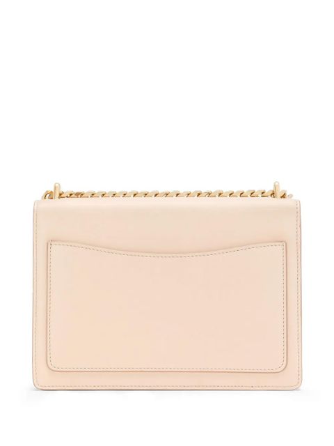 Dolce & Gabbana logo-plaque leather crossbody bag - Pink - zdjęcie produktu nr 2