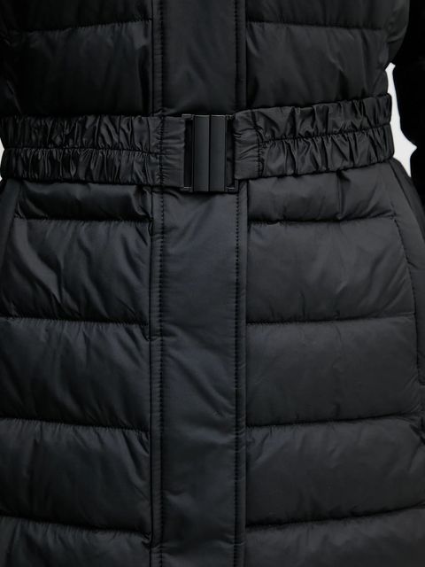 Geox kurtka puchowa CATRIA kolor czarny zimowa W5626F T3152