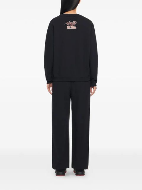 Off-White x AC Milan graphic-print sweatshirt - Black