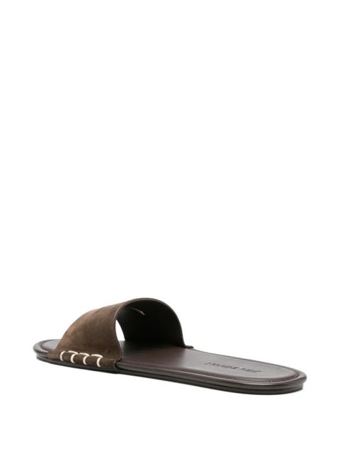 JW Anderson cut-out detailing flat sandals - Brown