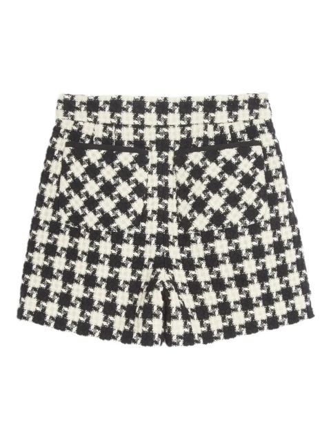 Valentino Garavani Damier Light tweed shorts - Neutrals
