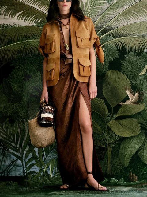 Johanna Ortiz Wildly Beautiful maxi dress - Brown