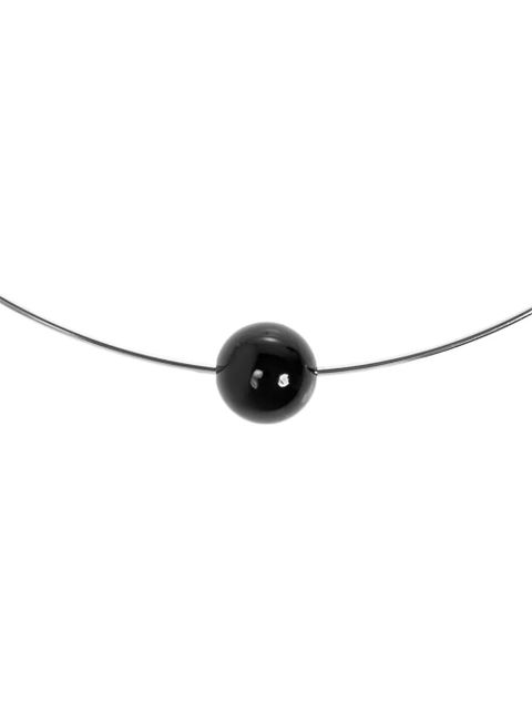LEMAIRE sphere-pendant necklace - Silver