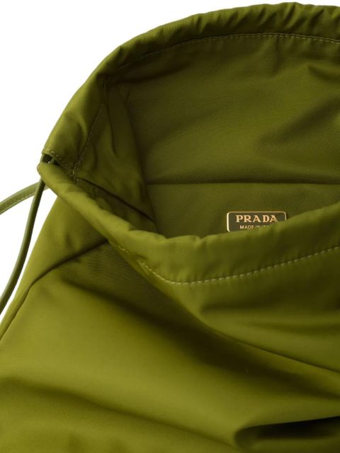 Prada Wish Re-Nylon pouch - Green