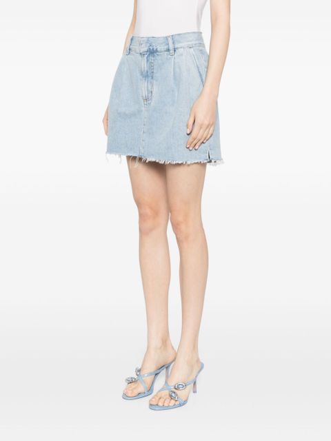 AGOLDE Becker denim mini skirt - Blue