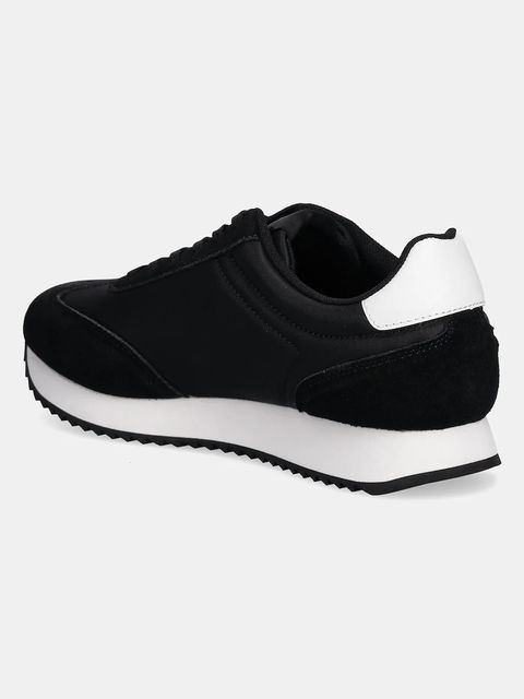 Calvin Klein Jeans sneakersy RUNNER LACEUP MG NYLON MIX damskie kolor czarny YW0YW01828 - zdjęcie produktu nr 2