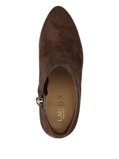Lauren Ralph Lauren suede boots - Brown