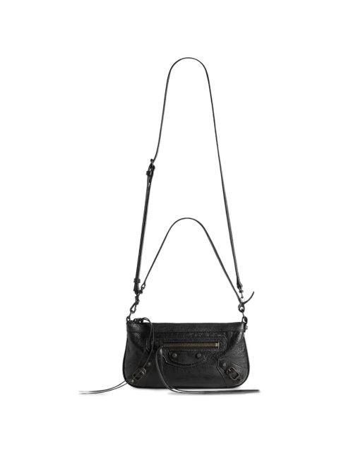 Balenciaga Le City leather shoulder bag - Black
