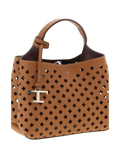 Tod's Apa Micro openwork handbag - Brown - zdjęcie produktu nr 2