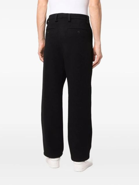AMI Paris high-waisted trousers - Black