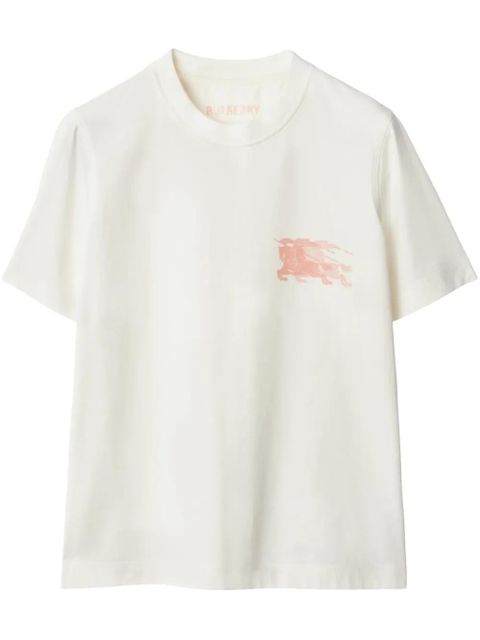 Burberry EKD cotton T-shirt - White - zdjęcie produktu nr 1