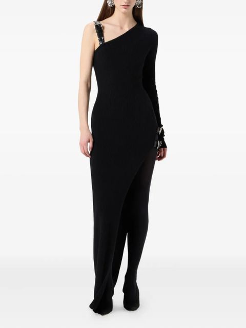 Blumarine asymmetric dress - Black - zdjęcie produktu nr 2