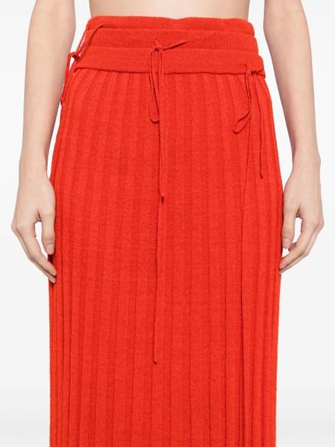 Christopher Esber Straccio skirt - Orange