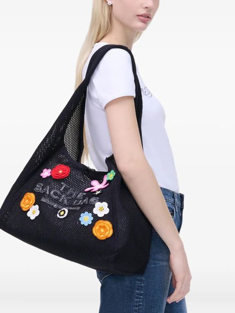 Marc Jacobs The Daisy Crochet Sack bag - Black - zdjęcie produktu nr 2